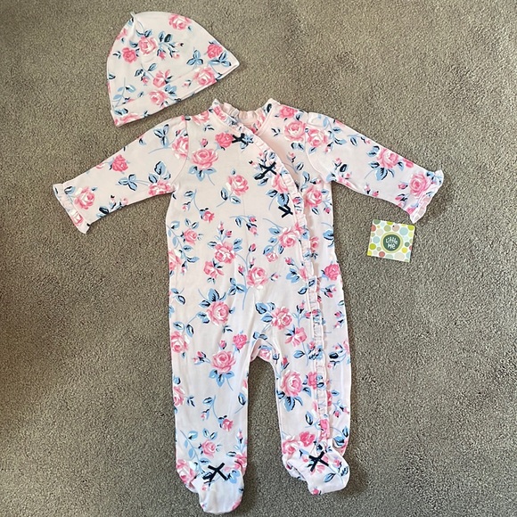 Sleeper and Hat Set - Picture 1 of 3